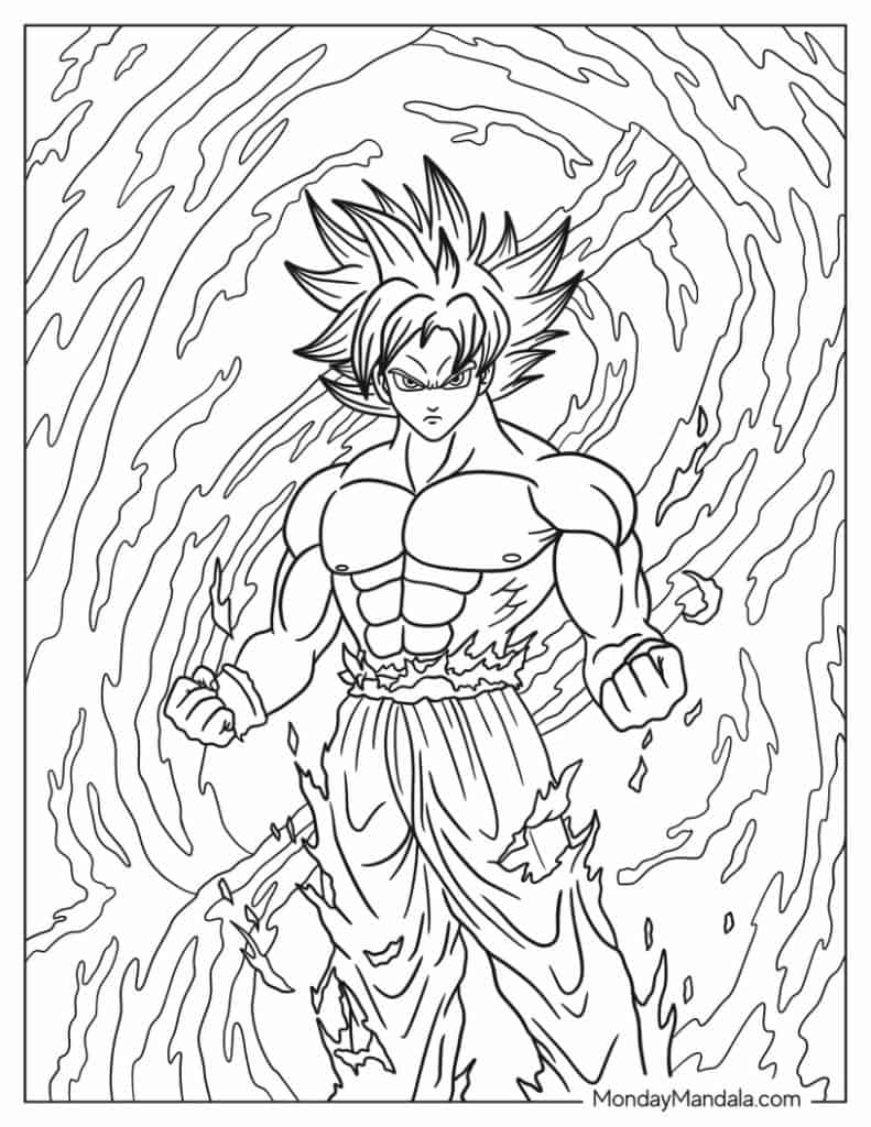 Coloring Pages Of Goku 2025 