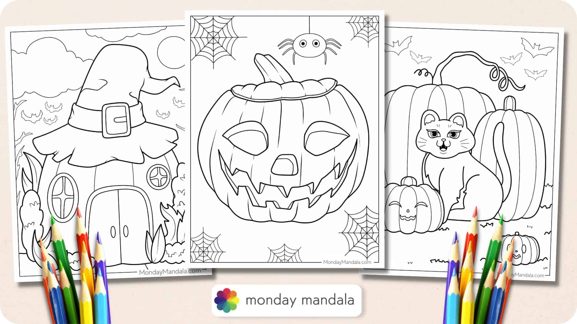 Boy Holding Pumpkin Color by Number Coloring Page {FREE Printable