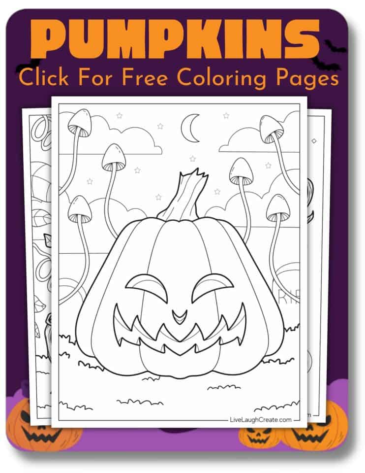 500 Halloween Coloring Pages Free - Pumpkins Coloring Pages 742x960