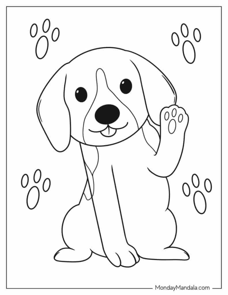 Dog Coloring Dog Coloring