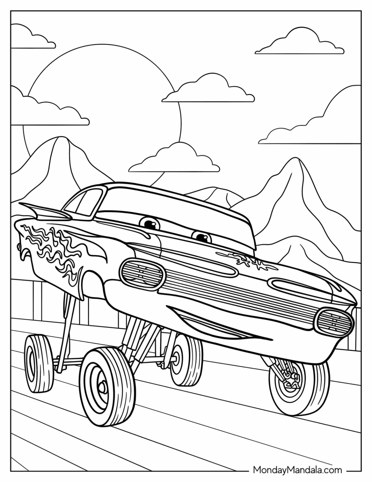 Cars Coloring Pages Free Printable Free Printable US