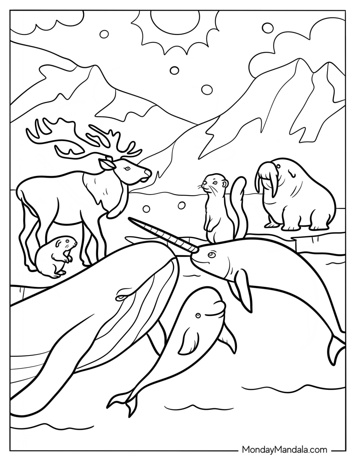 ARCTIC ANIMALS COLORING PAGE WINTER PHONICS COLOR BY CVC WORD WORKSHEET ARCTIC ANIMALS COLORING PAGE WINTER PHONICS COLOR BY CVC WORD WORKSHEET