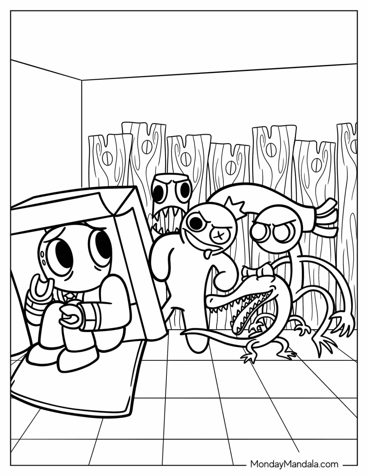 20 Free Printable Rainbow Coloring Pages