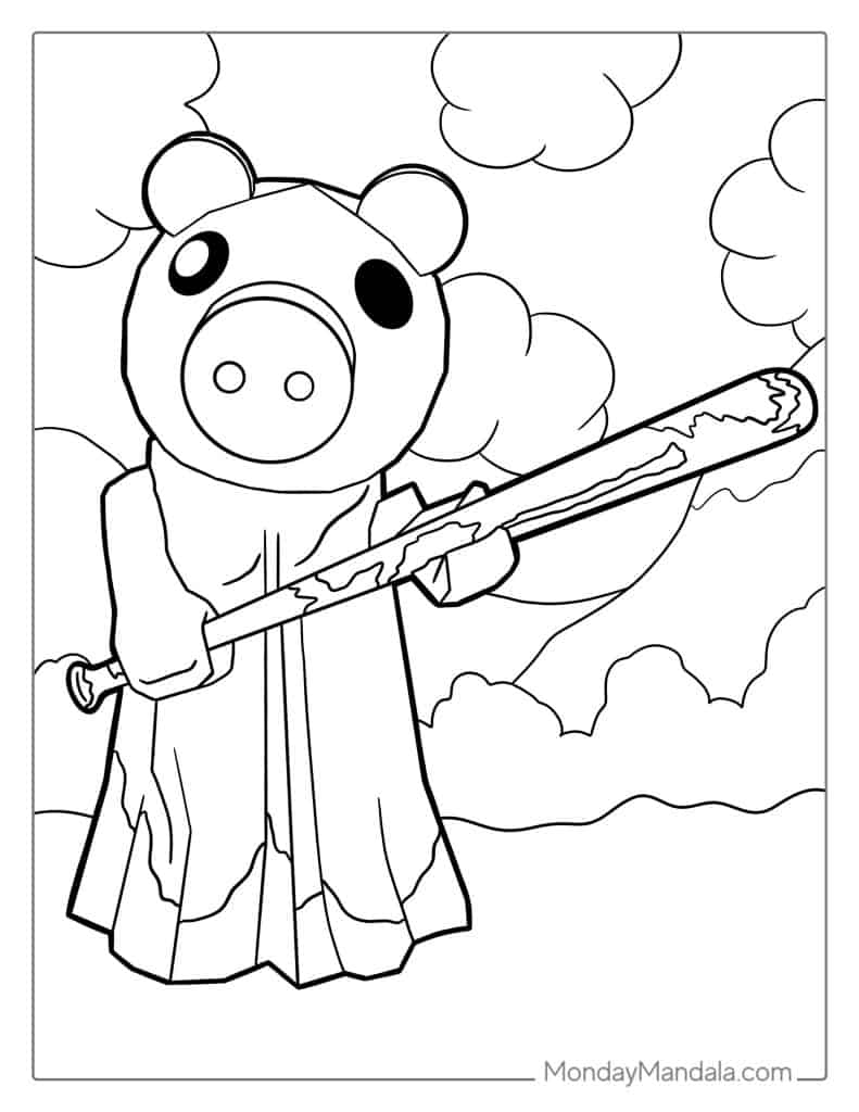 Roblox Coloring Pages Coloringrocks