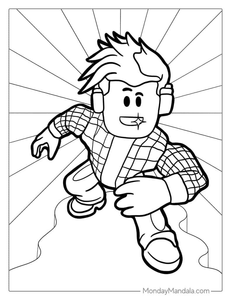 40 Roblox Coloring Pages (Free PDF Printables)