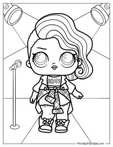 80 LOL Surprise Coloring Pages (Free PDF Printables)