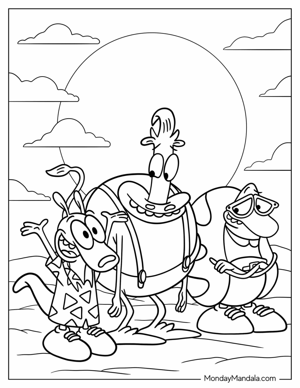 Nickelodeon Coloring 20 Nickelodeon Coloring Pages Free PDF