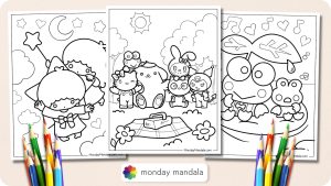 30 Sanrio Coloring Pages (Free PDF Printables)