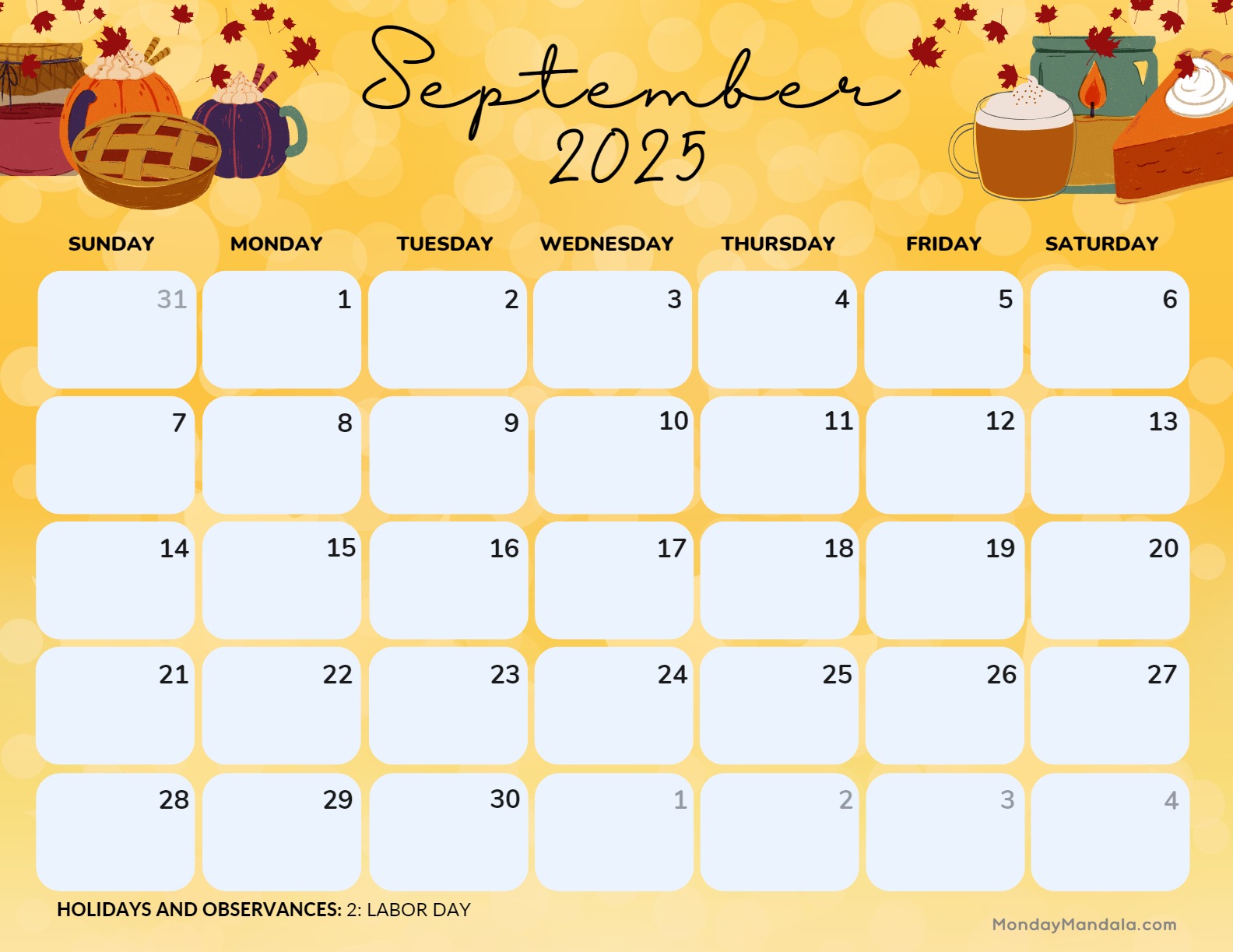 September 2027 Calendar 52 Free PDF Printables September 2027 Calendar 52 Free PDF Printables