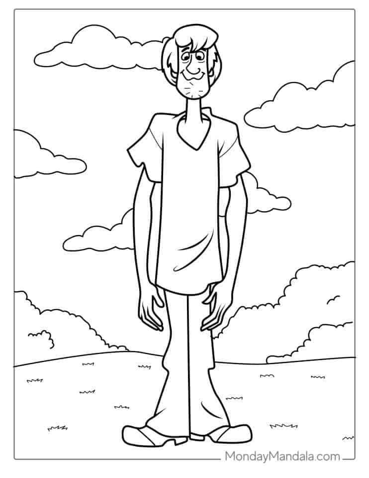 30 Scooby-Doo Coloring Pages (Free PDF Printables)