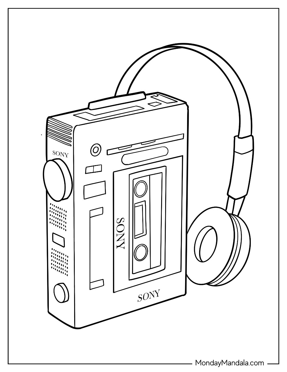 80 s Coloring Pages Free PDF Printables 80 s Coloring Pages Free PDF Printables