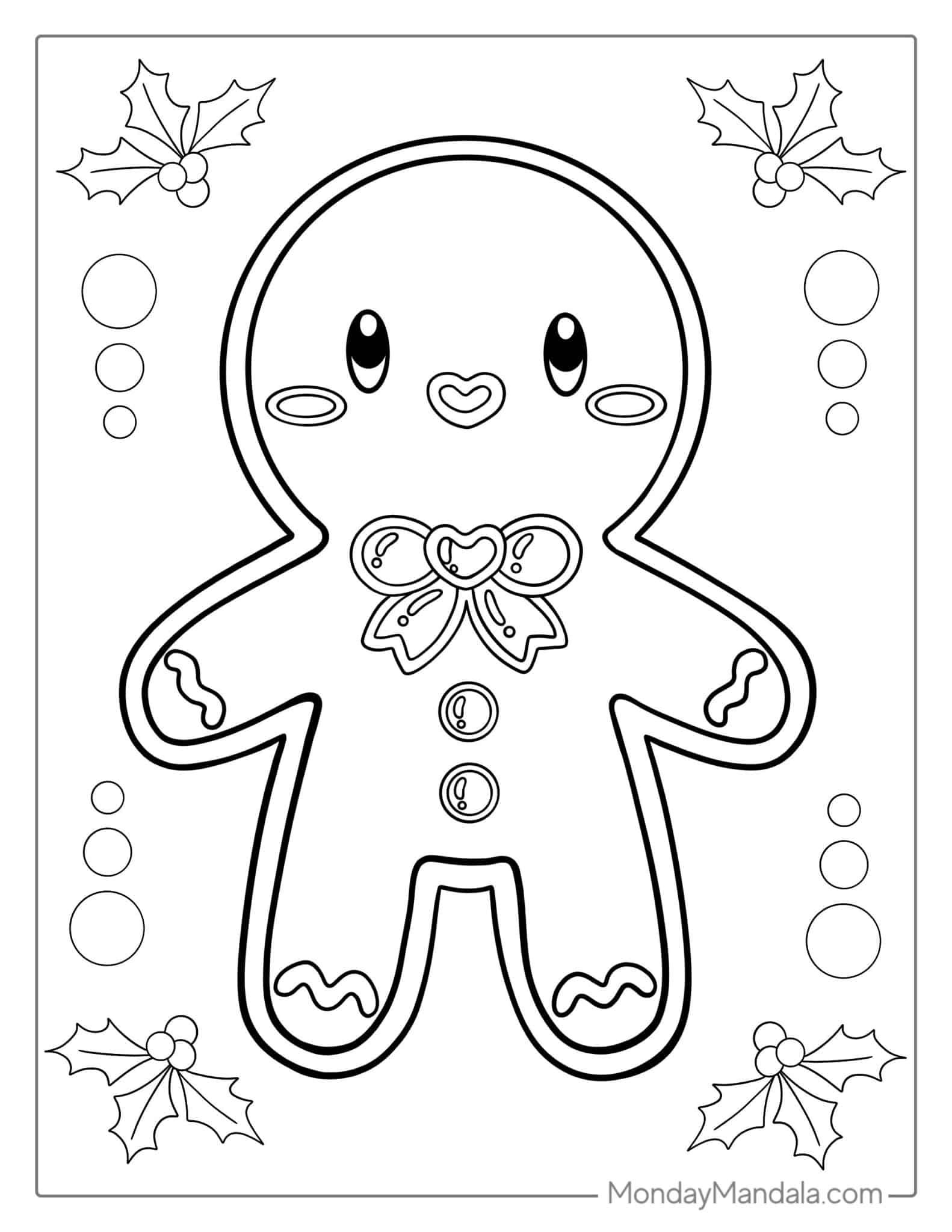 45 Gingerbread Man Coloring Pages Free PDF Printables 45 Gingerbread Man Coloring Pages Free PDF Printables