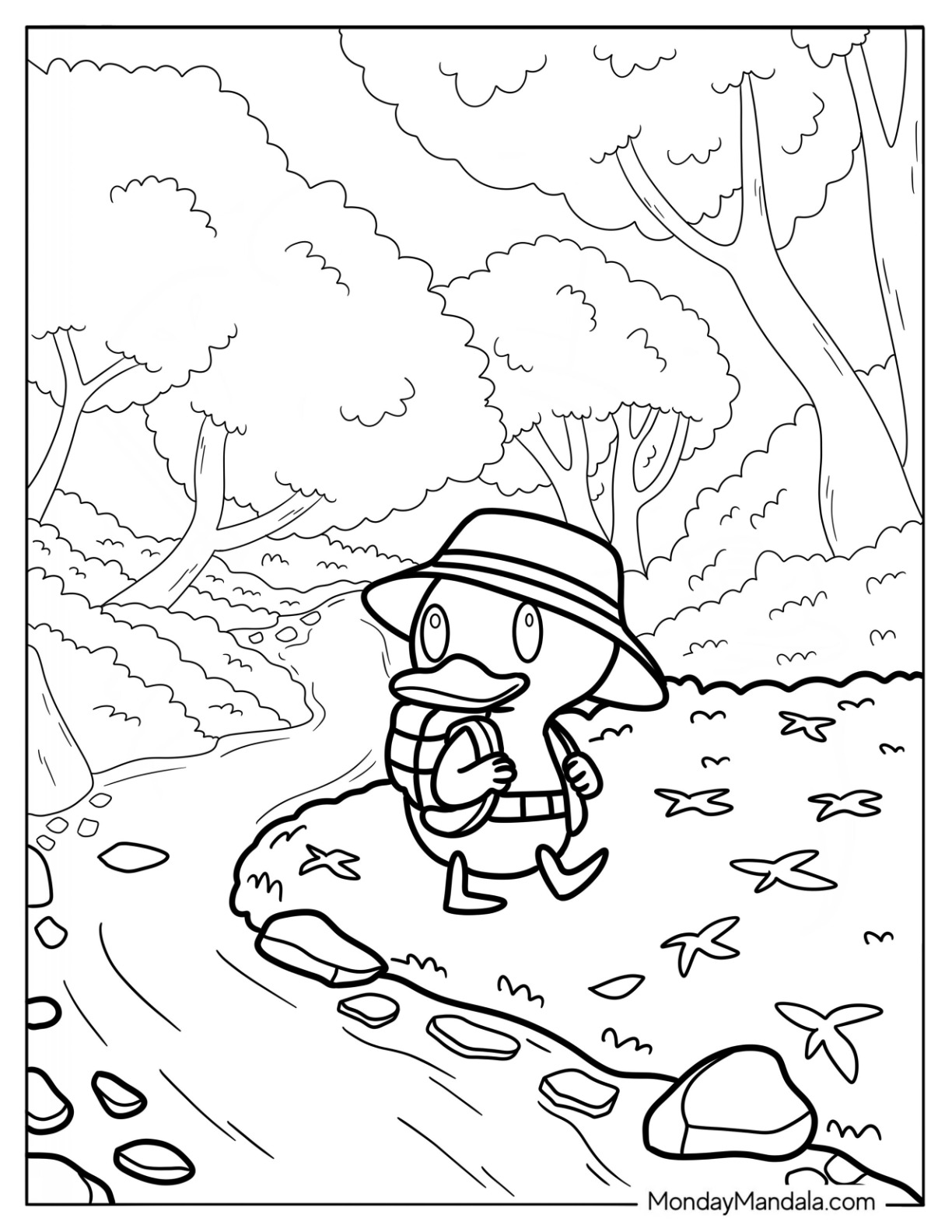 Printable Duck Coloring Pages For Kids Cool2bkids 339x280 Printable Duck Coloring Pages For Kids Cool2bkids 339x280