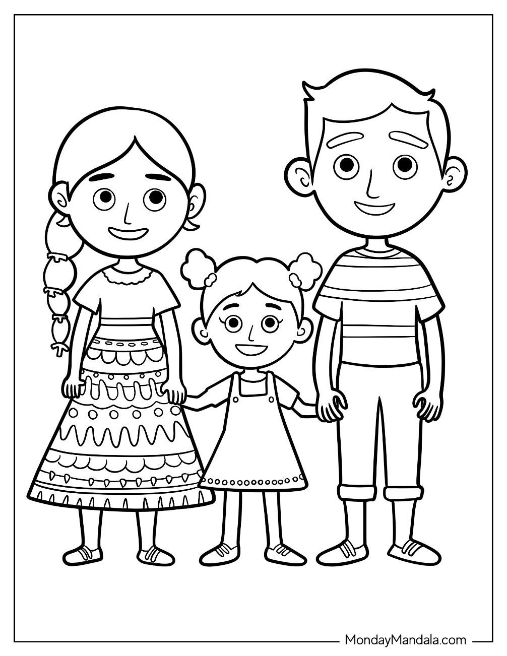 Free Printable Happy Family Coloring Pages For Kids Family Coloring Free Printable Happy Family Coloring Pages For Kids Family Coloring