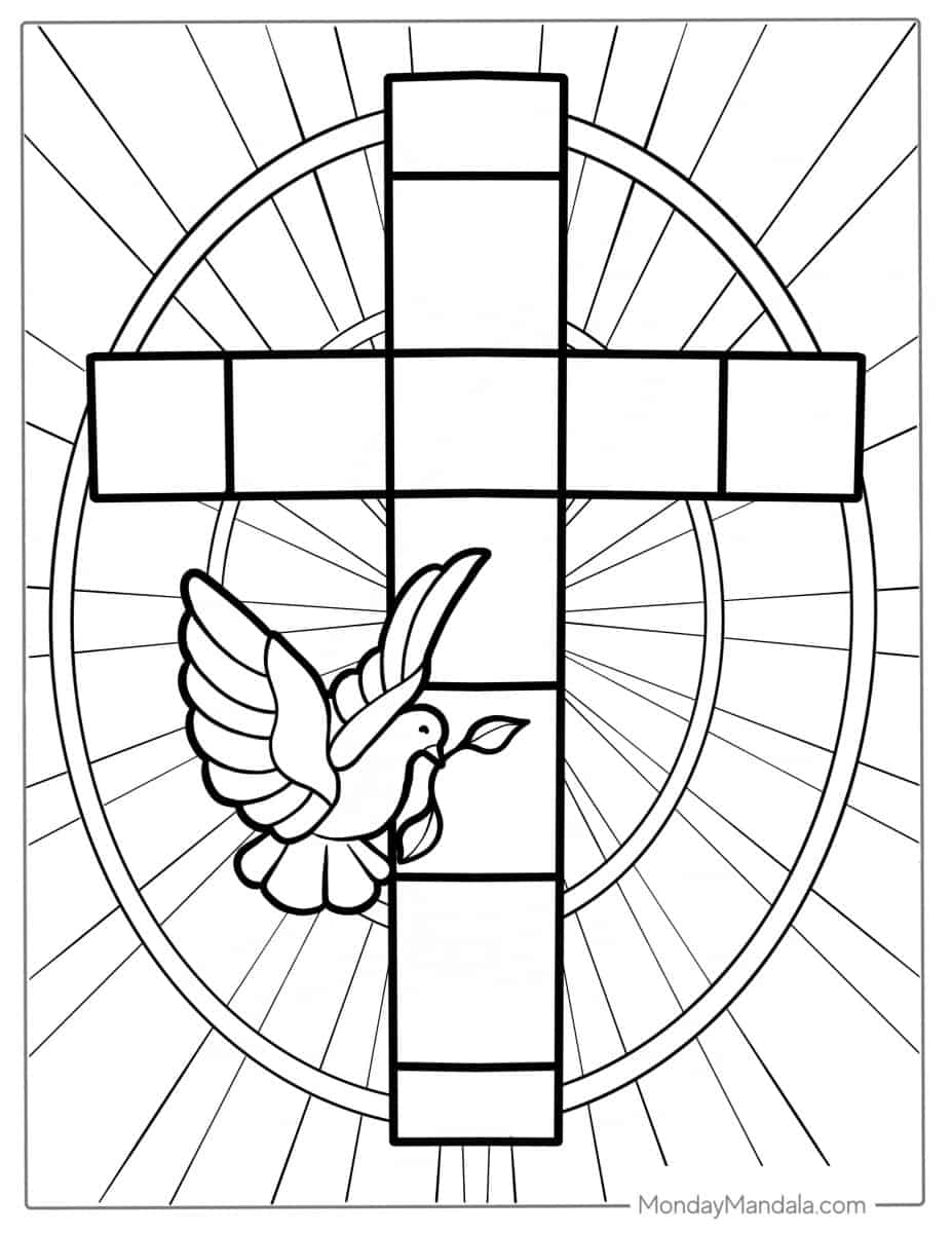 39 Cross Coloring Pages (Free PDF Printables)