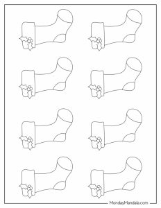 70 Christmas Stocking Templates (Free PDF Printables)