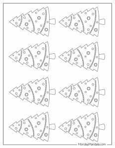 60 Christmas Tree Templates (Free PDF Printables)