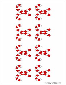 44 Candy Cane Templates (Free PDF Printables)
