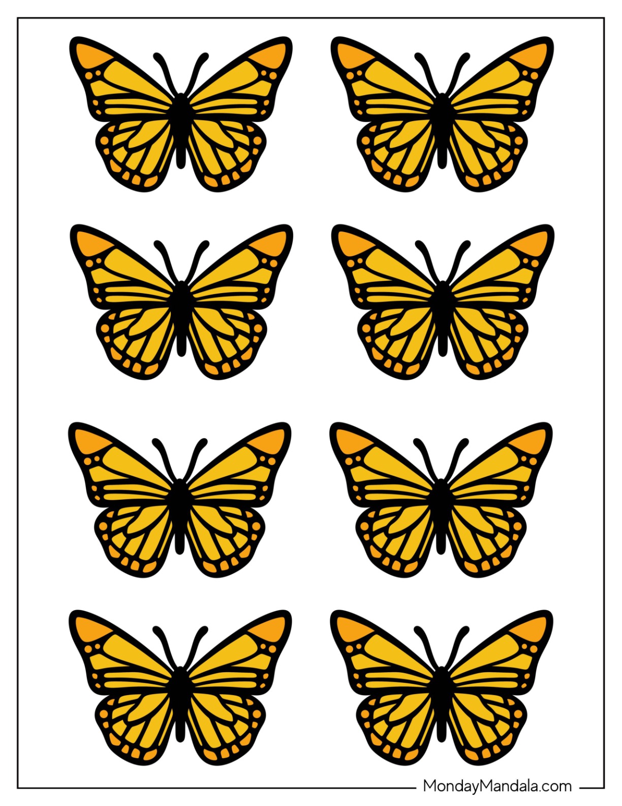 butterfly stencils for quilting