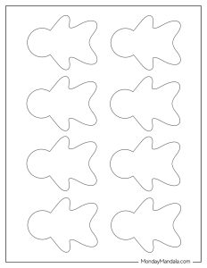 48 Gingerbread Man Templates (Free PDF Printables)