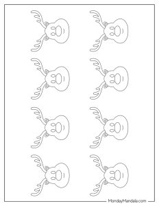 42 Reindeer Templates (Free PDF Printables)
