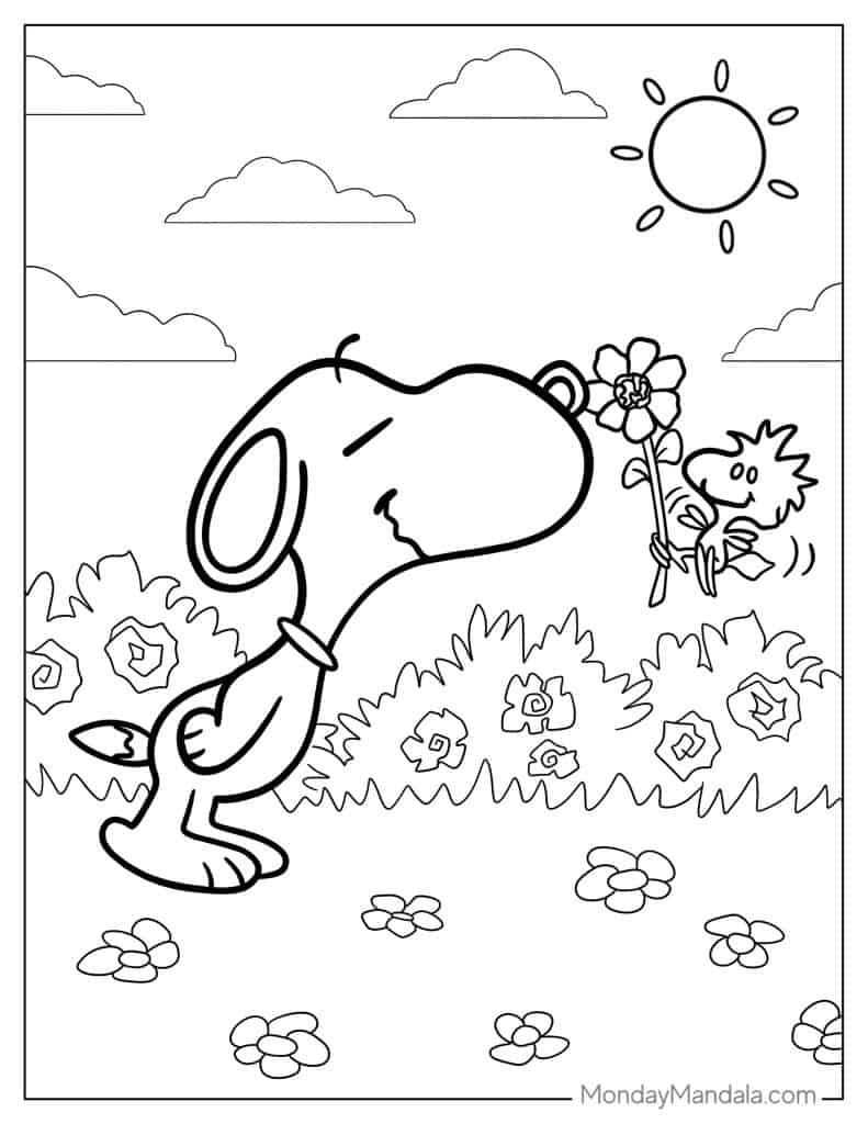 Free Snoopy Pictures To Print Infoupdate