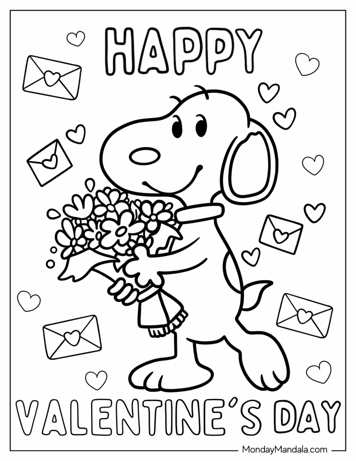 valentine coloring book valentine's day coloring pages february