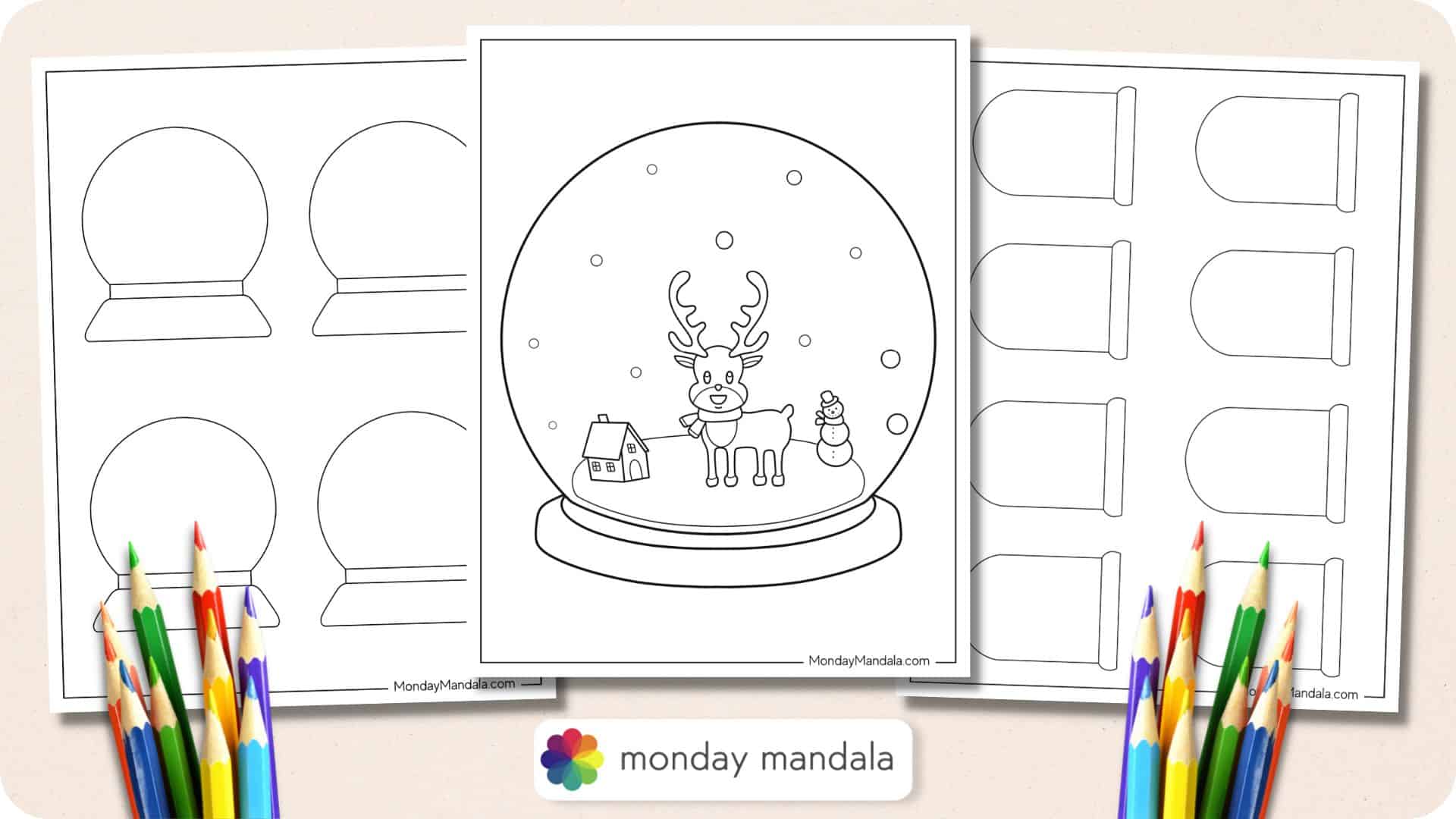 Free Printable Circle Templates - Various Sizes - World of Printables