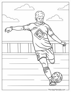 Rematch Coloring Pages 30 Soccer Coloring Pages (Free PDF Printables)