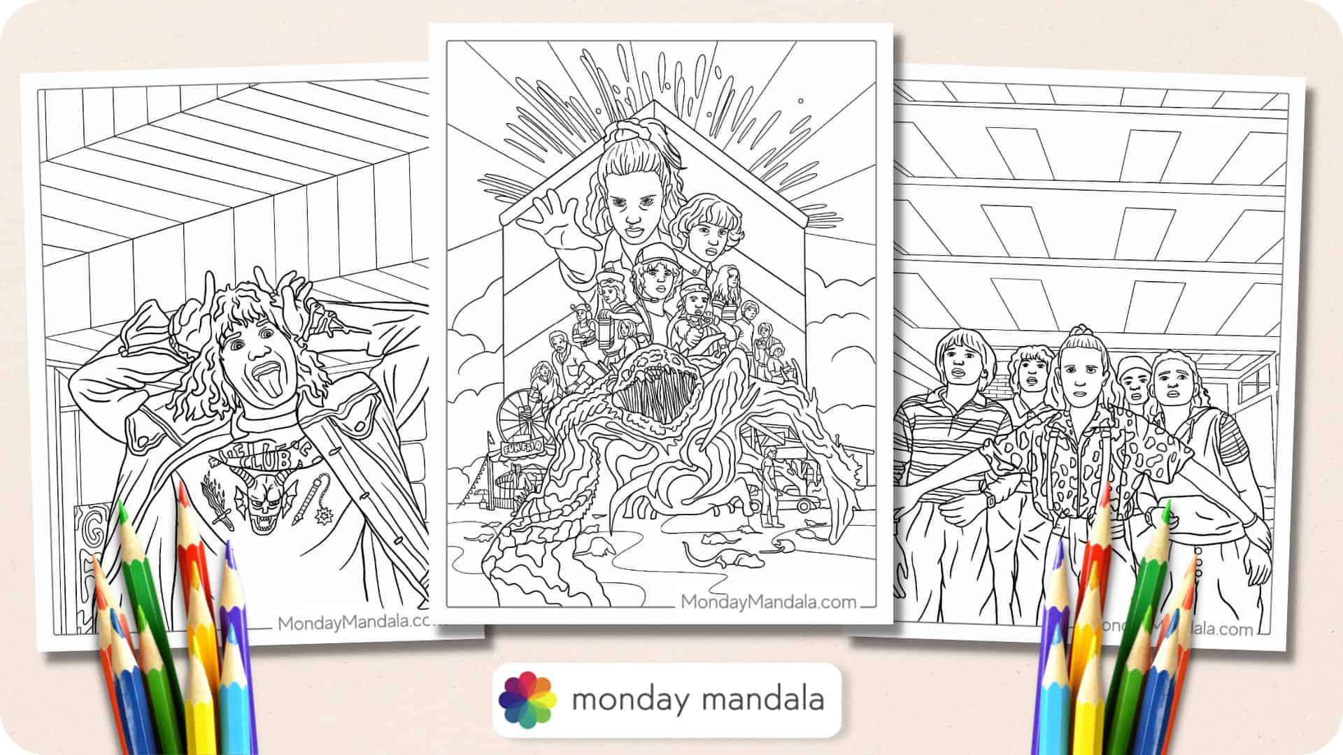 https://mondaymandala.com/wp-content/uploads/Stranger-Things-Coloring-Pages-Featured-Image.jpg