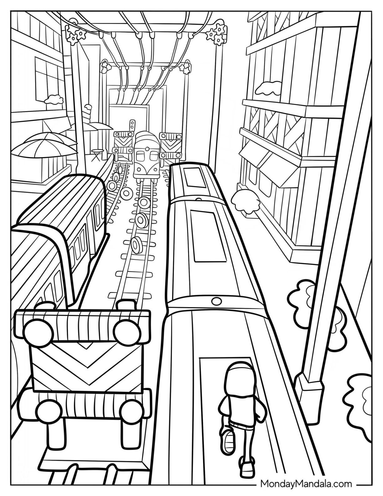 20 Subway Surfers Coloring Pages Free PDF Printables 