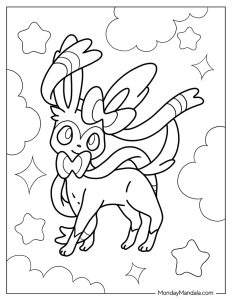 22 Eevee Coloring Pages (Free PDF Printables)