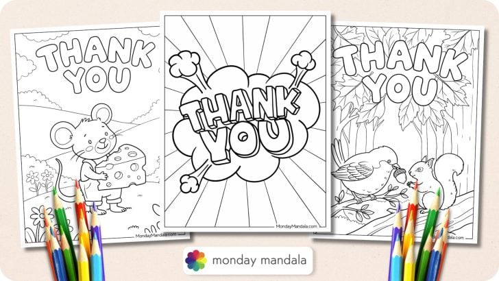 Thank You Coloring Pages Featured Image v2