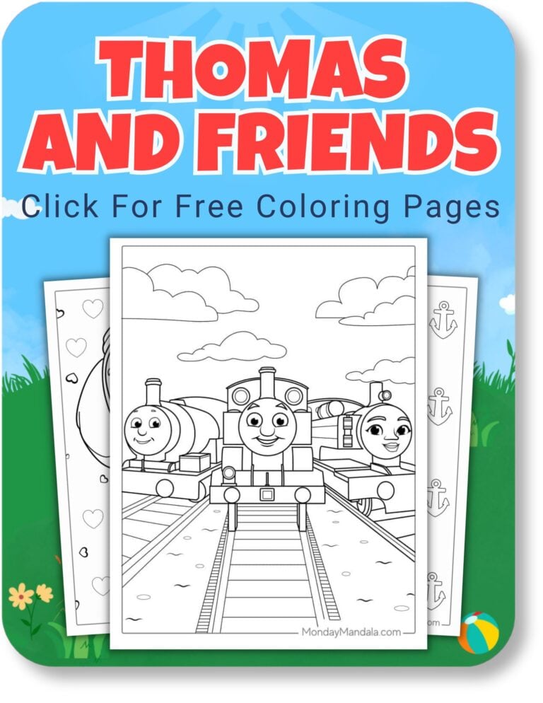 2,000 Kids TV Show Coloring Pages (Free Printables)