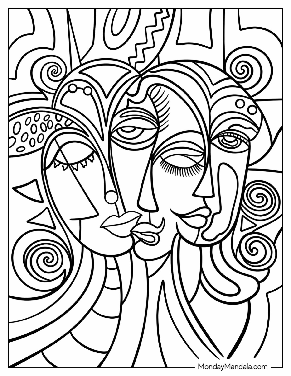Easy Abstract Art Coloring Pages Abstract Coloring Pages Easy Abstract Art Coloring Pages Abstract Coloring Pages