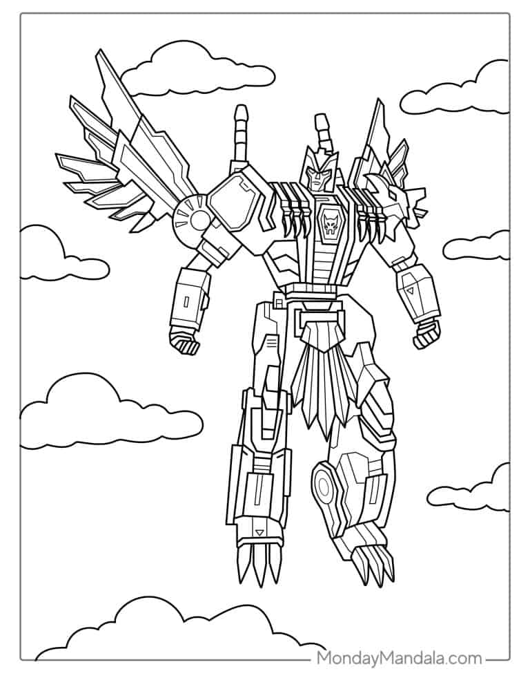 50 Transformers Coloring Pages (Free PDF Printables)