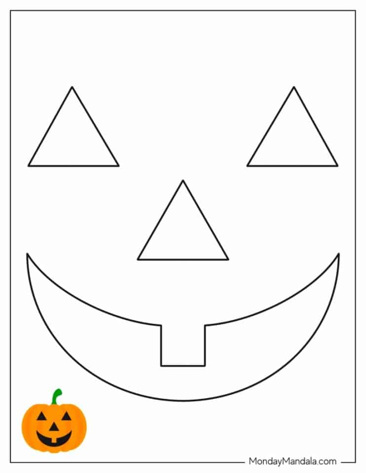100 Pumpkin Carving Stencils (Free PDF Printables)