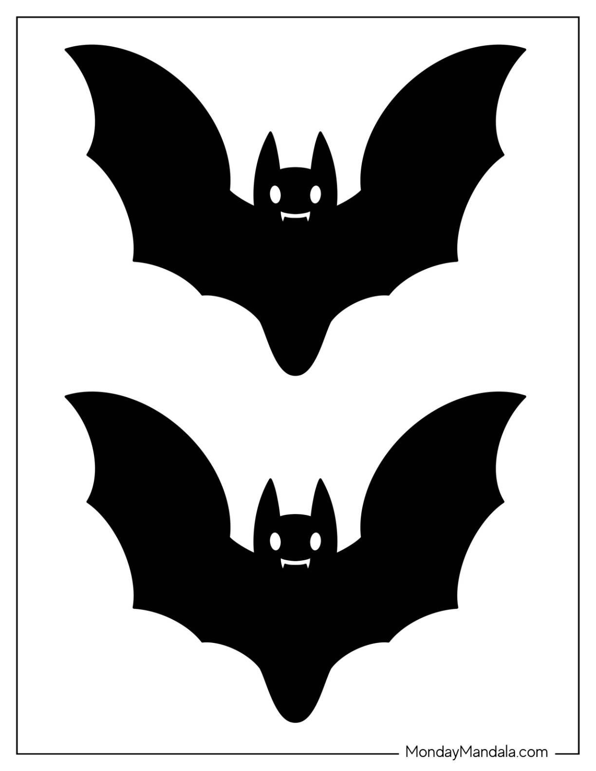 Halloween Bat Stencil Free Printable Halloween Bat Stencil Free Printable