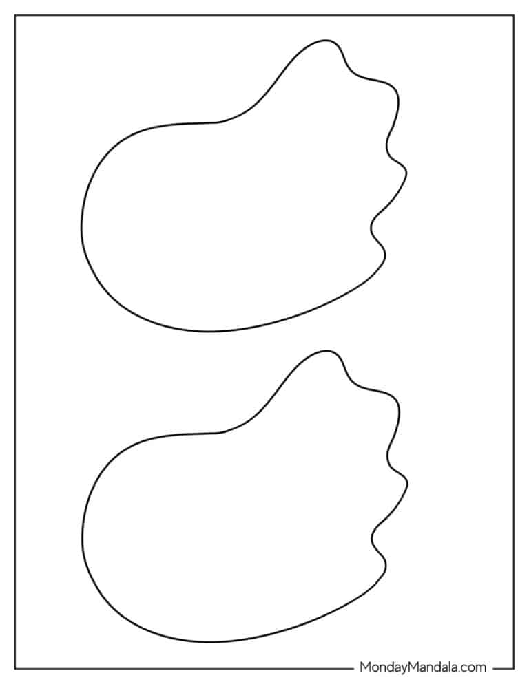 48 Ghost Templates (Free PDF Printables)