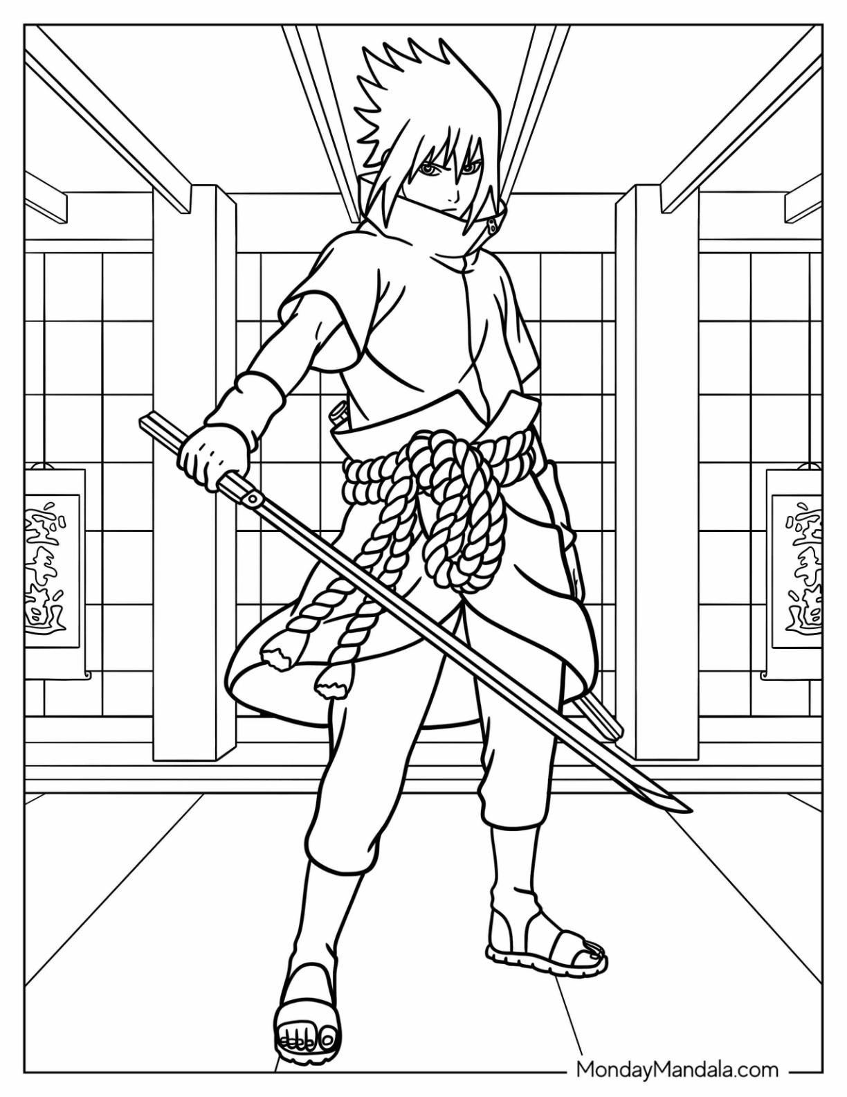38 Naruto Coloring Pages Free PDF Printables 