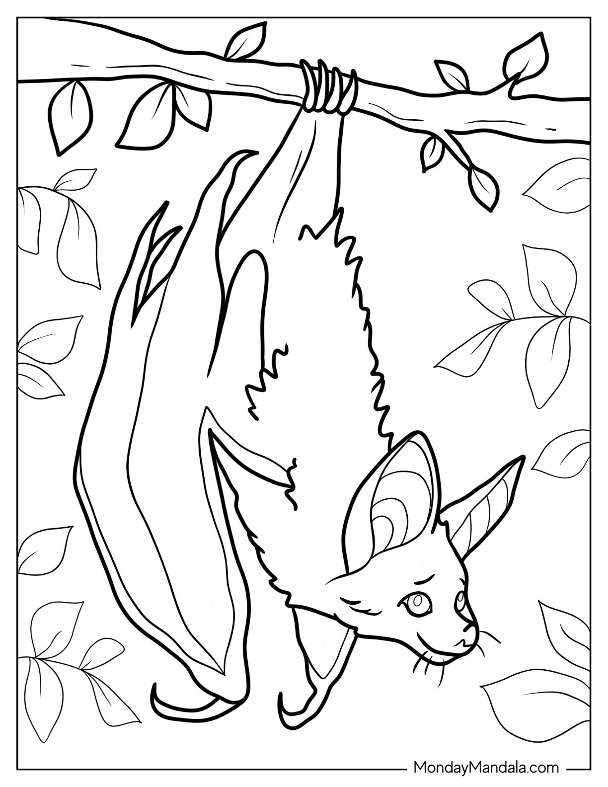 Coloring Picture Of Bat 20 Bat Coloring Pages Free PDF Printables Coloring Picture Of Bat 20 Bat Coloring Pages Free PDF Printables