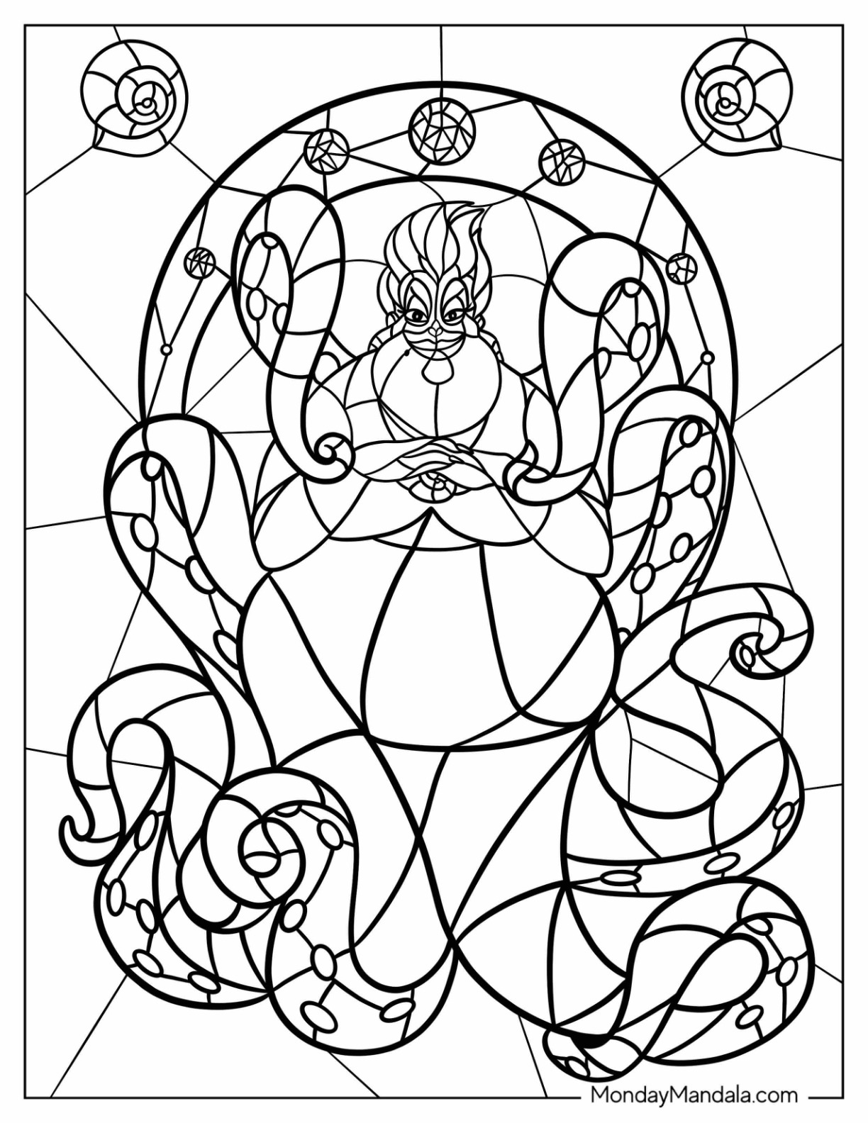 20 Ursula Coloring Pages Free Pdf Printableslandorus Coloring Pages