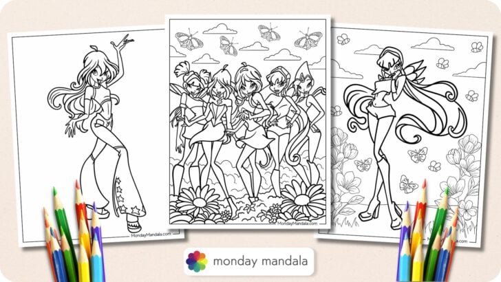 Winx Coloring Pages Featured Image