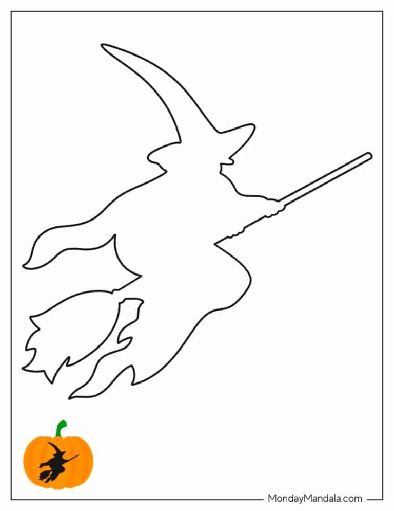 100 Pumpkin Carving Stencils (Free PDF Printables)