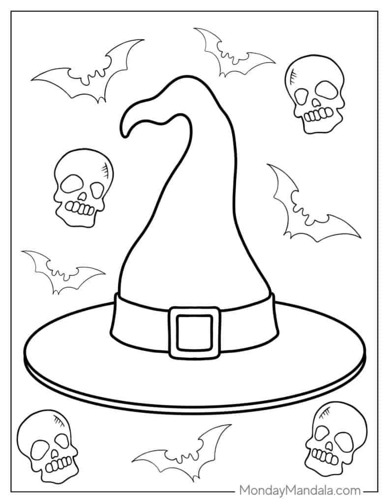 28 Witch Coloring Pages Free PDF Printables 28 Witch Coloring Pages Free PDF Printables