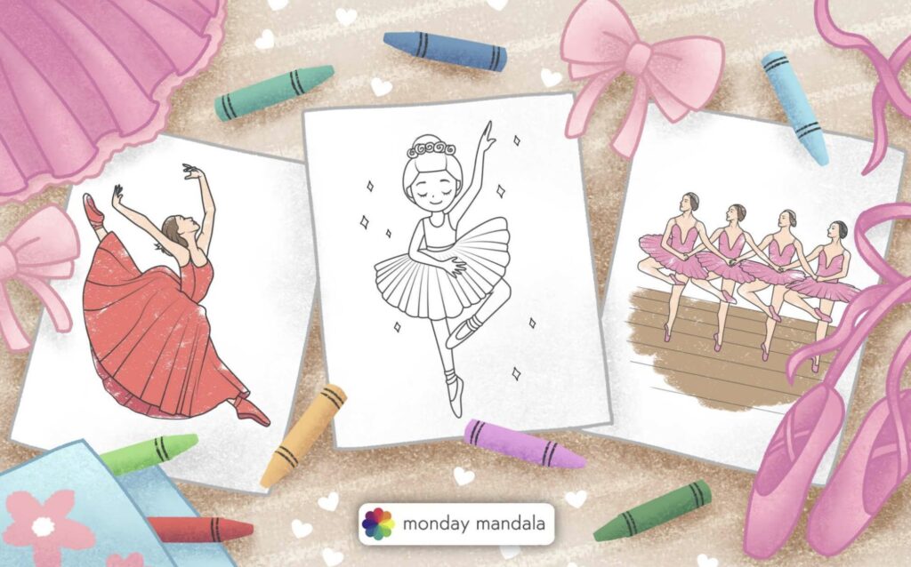 37 Ballerina Coloring Pages (Free PDF Printables)
