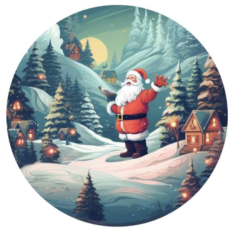 500 Christmas Coloring Pages (Free PDF Printables)
