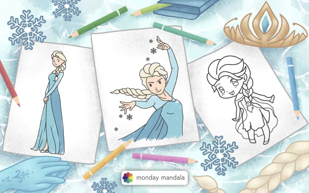 40 Elsa Coloring Pages (Free PDF Printables)