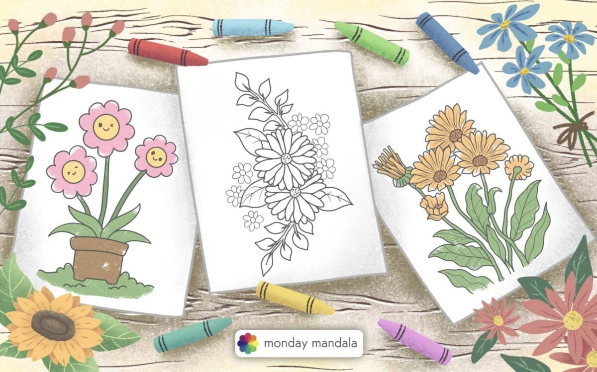 22 Mosaic Coloring Pages (Free PDF Printables)