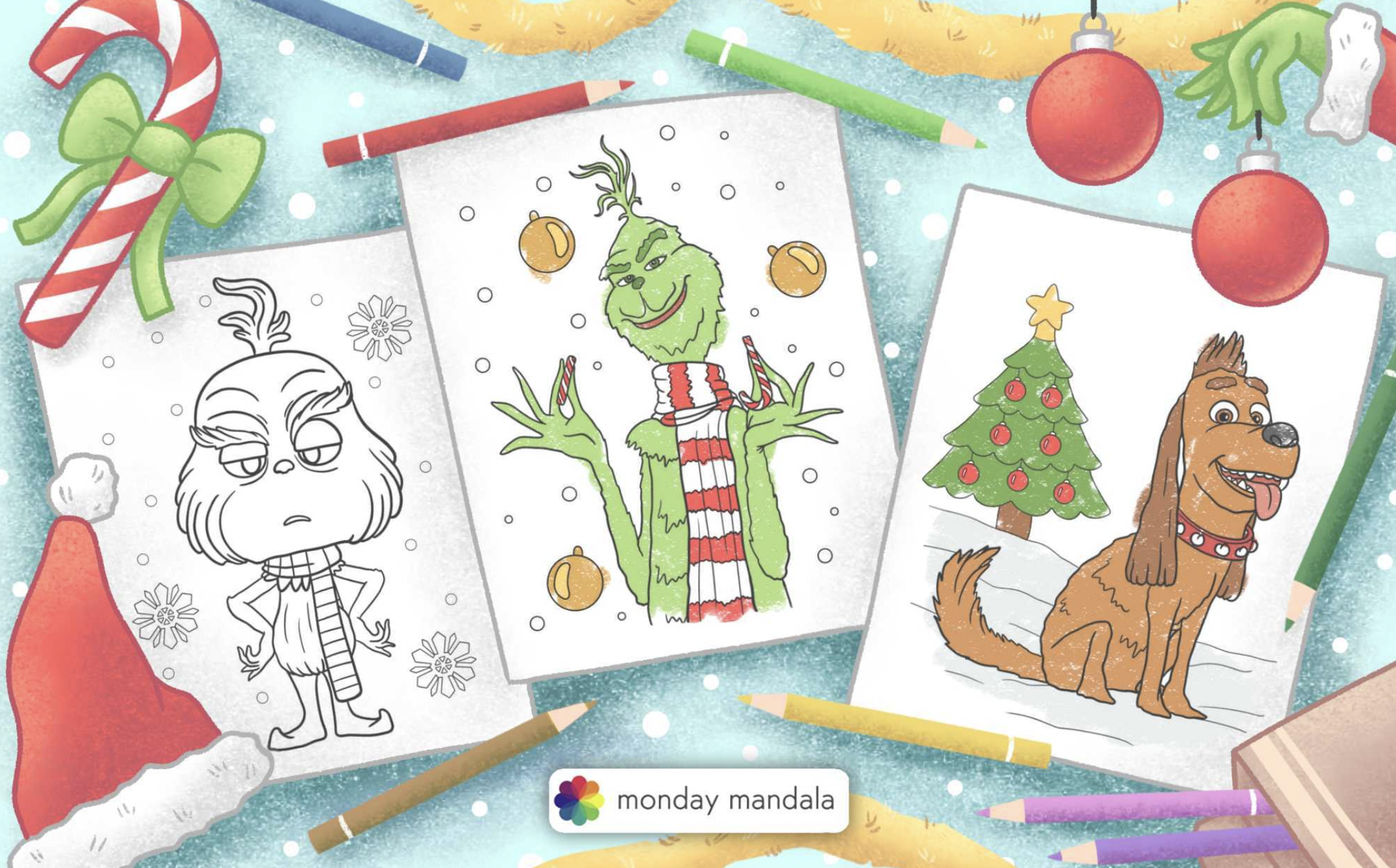 Free: Christmas ornament Christmas Day Design Image Grinch